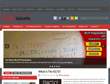 Tablet Screenshot of ieltsjakarta.com